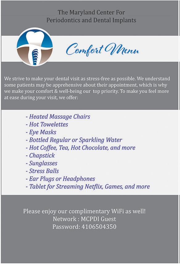 Periodontist in Baltimore Periodontal Office in Baltimore Baltimore